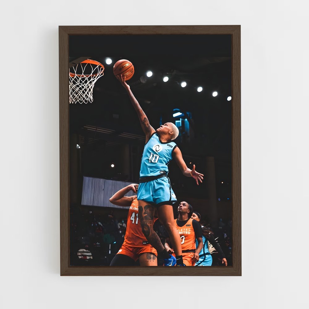 Poster Courtney williams – affiche Basketball (vue 5)